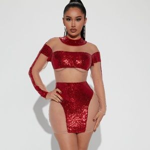 Fashion Nova Going Out Tonight Sequin Mini Dress